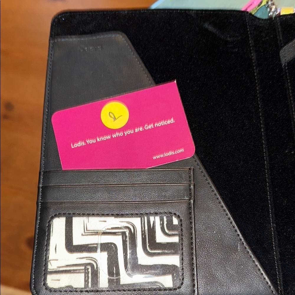 Lodis Yellow and Pink Women's Tablet clutch - Picture 4 of 8